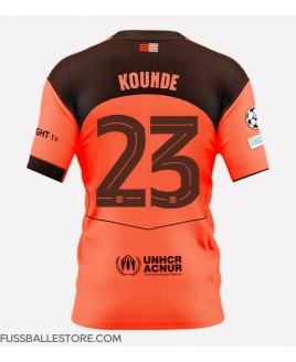 Günstige Barcelona Jules Kounde #23 3rd trikot 2025-26 Kurzarm